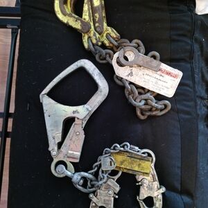 GRABIQ 3/8" Heavy Duty Durable Chain with Hooks, SALA 2000125 Saftey Equipment